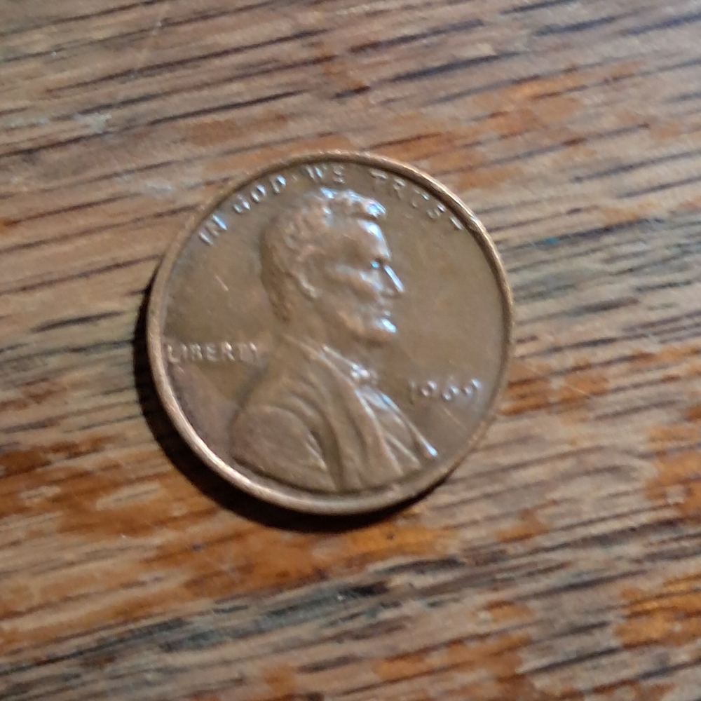 1969 P Copper Penny Coin DDF DDO